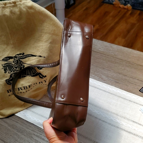 Burberry Authentic Leather Bag - Picture 7 of 13